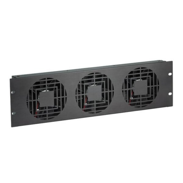 Fan Panel, 3U, 3 Fans, 300 Cfm